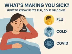 Cold, Flu or COVID Know the Difference.